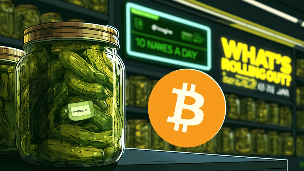 Spaces protocol rolls out 10 names per day on bitcoin