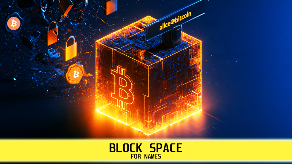 BLOCK SPACE FOR NAMES