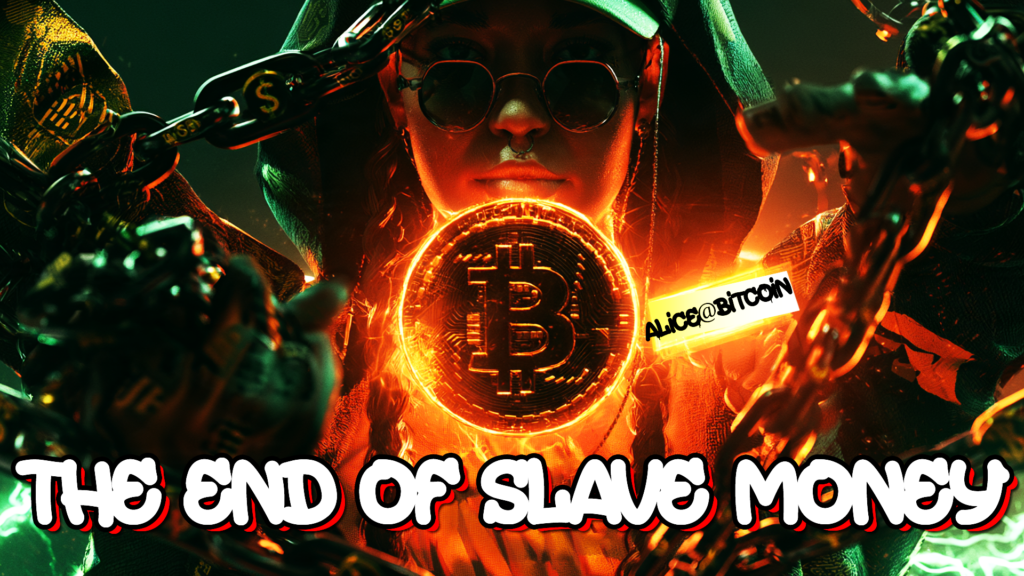 BITCOIN IS THE END OF SLAVE MONEY