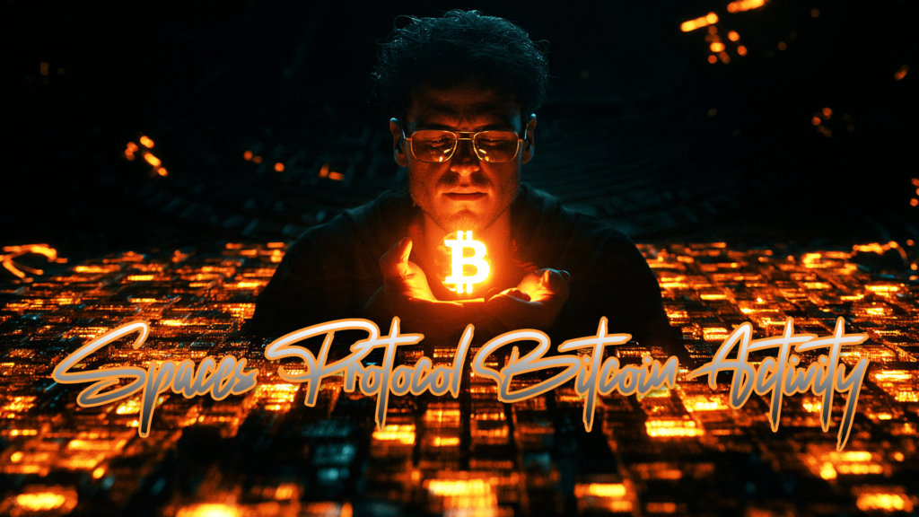spaces protocol bitcoin activity
