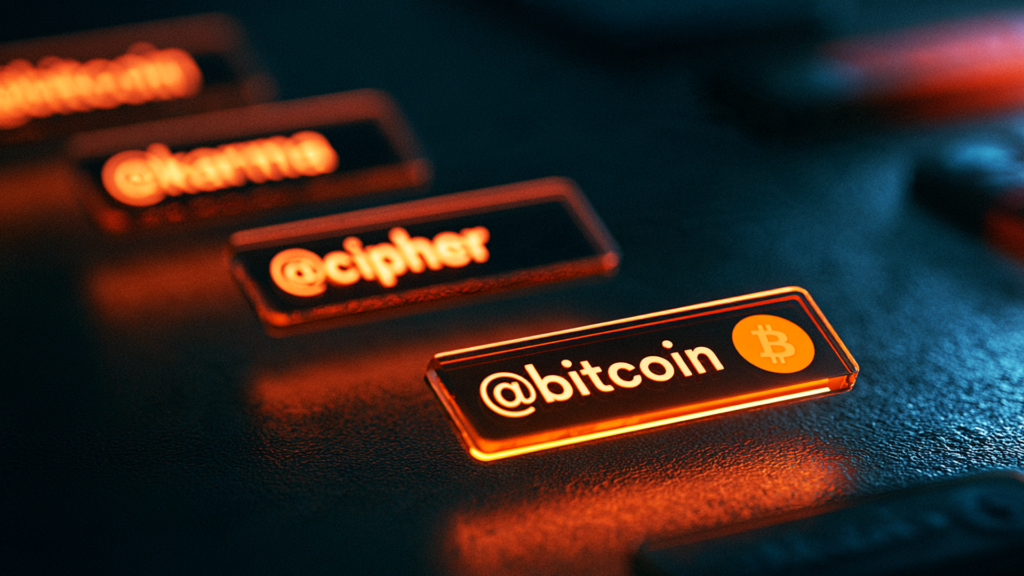 Bitcoin Community Identifiers