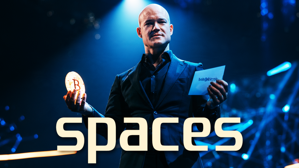 brian armstrong spaces protocol on bitcoin