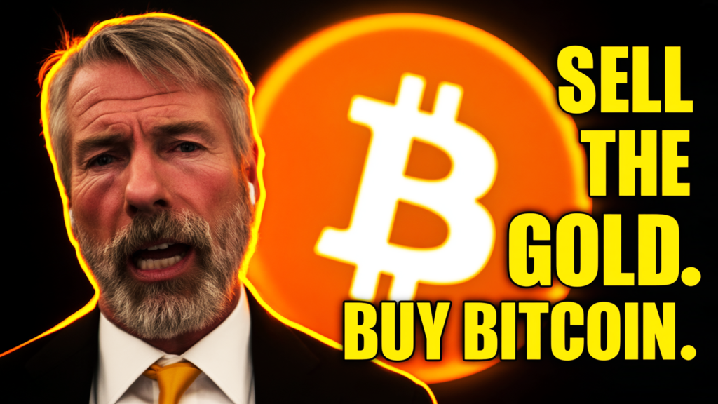 Mike saylor sell gold buy bitcoin